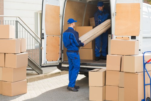 Customer raising a complaint about a moving service issue