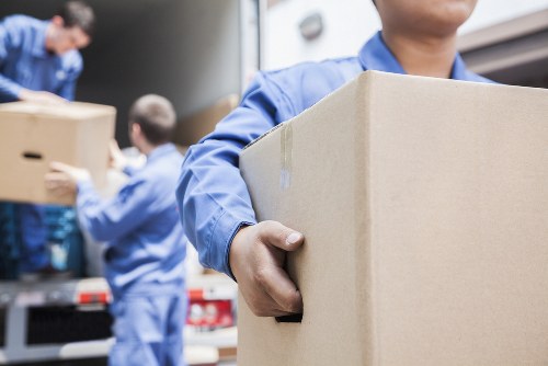 Home moving team planning a relocation in Greenwich