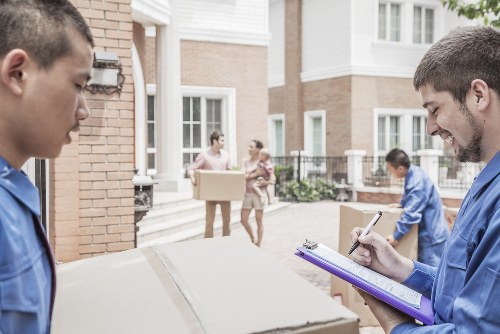 Removal team preparing a Greenwich home move with careful loading