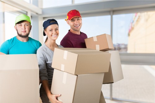 Office relocation planning and packing support in Greenwich