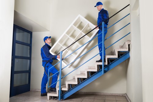 Office removals planning in Greenwich with careful loading and local access considerations