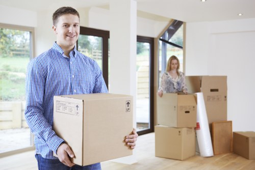 Professional loading and transport for a Greenwich house or office move
