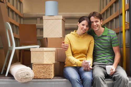 Preparation and packing for storage in Greenwich