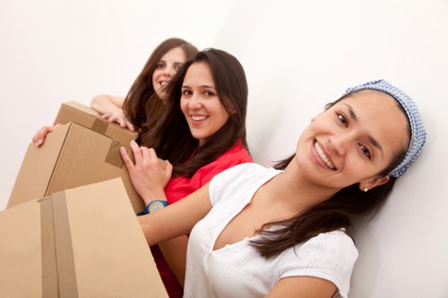 Commercial removals support for a Greenwich office or shop