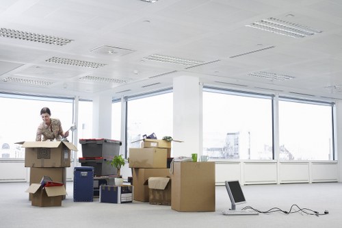 A selection of sturdy moving boxes for local packing needs